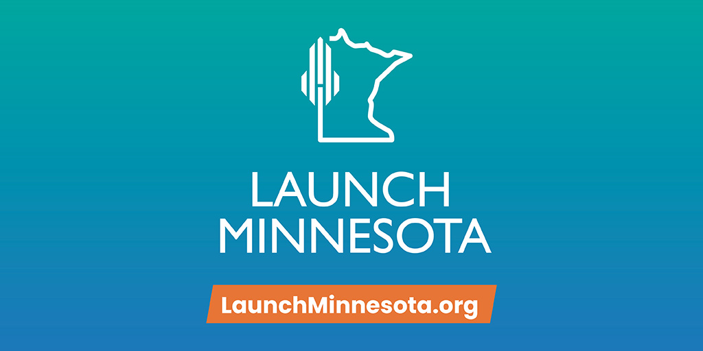 Official logo provided by Launch Minnesota.